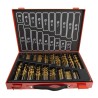 RS PRO 170-Piece High Speed Steel Titanium Coated Twist Drill Bit Set for Metal 1 mm to 10 mm 507-1732