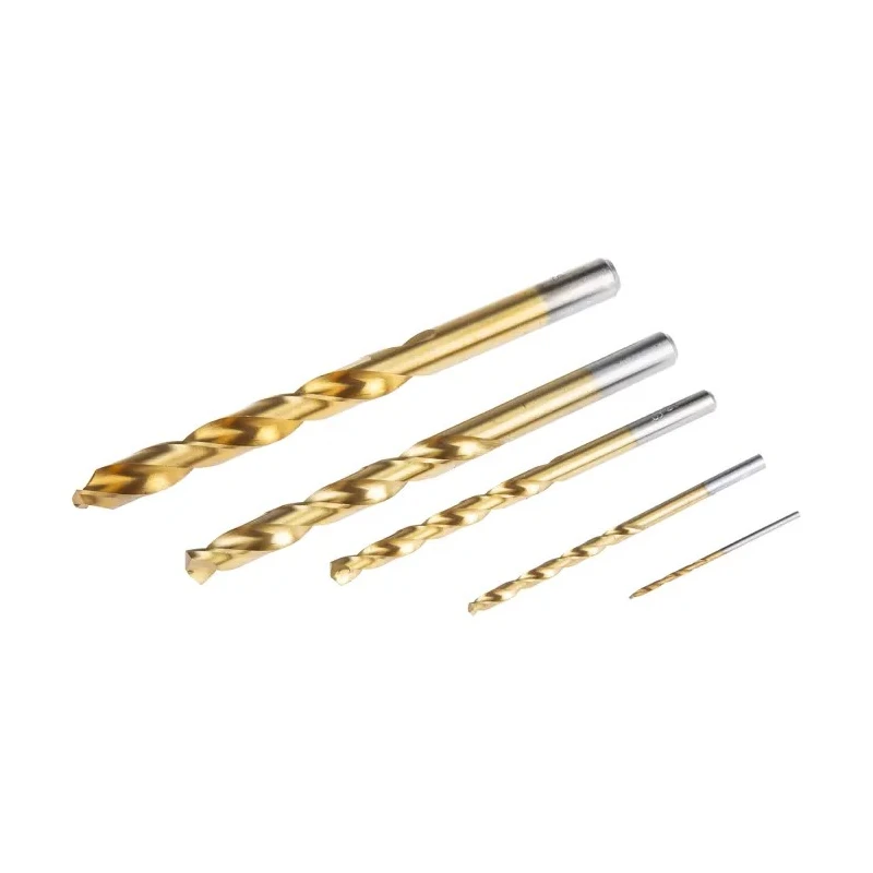 RS PRO 170-Piece High Speed Steel Titanium Coated Twist Drill Bit Set for Metal 1 mm to 10 mm 507-1732