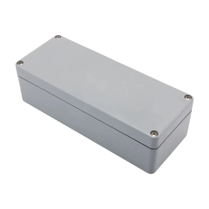 Fibox Euronord II Series Grey Grey Lid Polyester Electrical Enclosure IP66 IP67 IK08 55 mm x 190 mm x 75 P 081906 ENCLOSURE