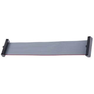Samtec IDC Ribbon Cable 1.27 mm Pitch 30AWG Stranded Tin Copper Wire 26 Conductors 100 mm Length FFSD-13-D-04.00-01-N