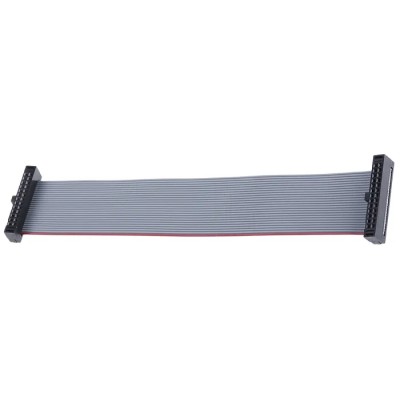 Samtec IDC Ribbon Cable 1.27 mm Pitch 30AWG Stranded Tin Copper Wire 26 Conductors 100 mm Length FFSD-13-D-04.00-01-N