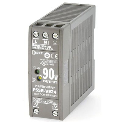Idec Switched Mode DIN Rail Power Supply 24 V dc, 3.75 A Output, 90 W PS5R