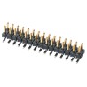 Samtec TMM Series Straight Surface Pin Header 40 Contacts 2 mm Pitch 2 Row Unshrouded TMM-120-01-L-D-SM