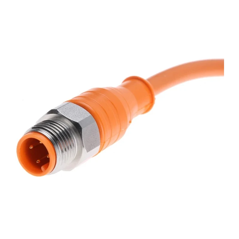Lumberg Automation Sensor Actuator Cable Female 4 way Straight to Male 4 way Straight 28634 PRST 4-PRKT 4-07/2 M