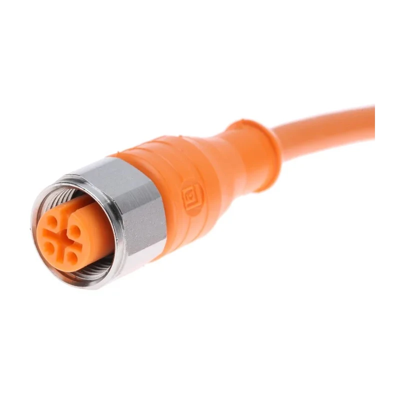 Lumberg Automation Sensor Actuator Cable Female 4 way Straight to Male 4 way Straight 28634 PRST 4-PRKT 4-07/2 M