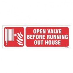 open-valve-before-running-out-house-sign-22496