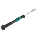Wera Hexagon Nut Driver, 5 mm Tip, 60 mm Blade, 157 mm Overall Length 05118124001