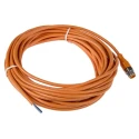 Lumberg Automation Male 4 Way Straight to Female Unterminated Sensor Actuator Cable 10 m 250V PRST 18230 PRST 4-07/10 M