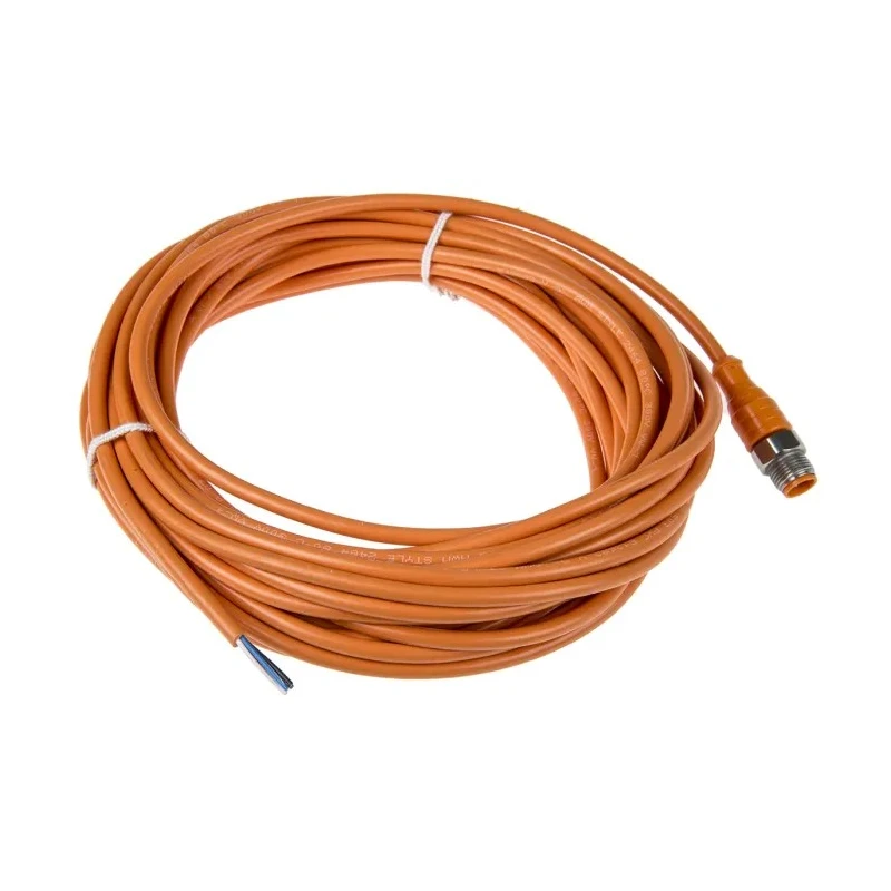Lumberg Automation Male 4 Way Straight to Female Unterminated Sensor Actuator Cable 10 m 250V PRST 18230 PRST 4-07/10 M