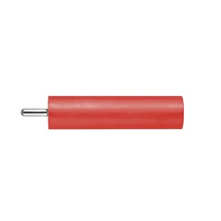 Schutzinger Red Female Banana Socket, 4 mm Connector, PC Pin Termination, 1000V, 20A, Nickel Plating LB 4-1.5 S Ni / 5 / RT
