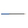 Schutzinger Blue Banana Socket with Copper Contacts Nickel Plated LB 6600 Ni / 2.5 / 13 / BL