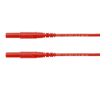 Schutzinger Test Lead 16A 1kV Red 2 m Lead Length MSFK A341 / 1 / 200 / RT