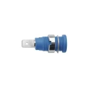 Schutzinger Black Female Banana Socket 4 mm Connector 1000V 10A Nickel Plating SEB 6452 Ni / SW / 2012