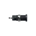 Schutzinger Red Female 2 mm Banana Socket, Solder Termination, 600V, 10A, Nickel Plated SEB 3400 Ni / RT