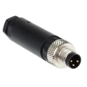 Lumberg Automation Industrial Circular Connector Cable Mount 3 Contacts Male Plug M8 IP67 63V 4A Threaded 28044 RSMCK 3