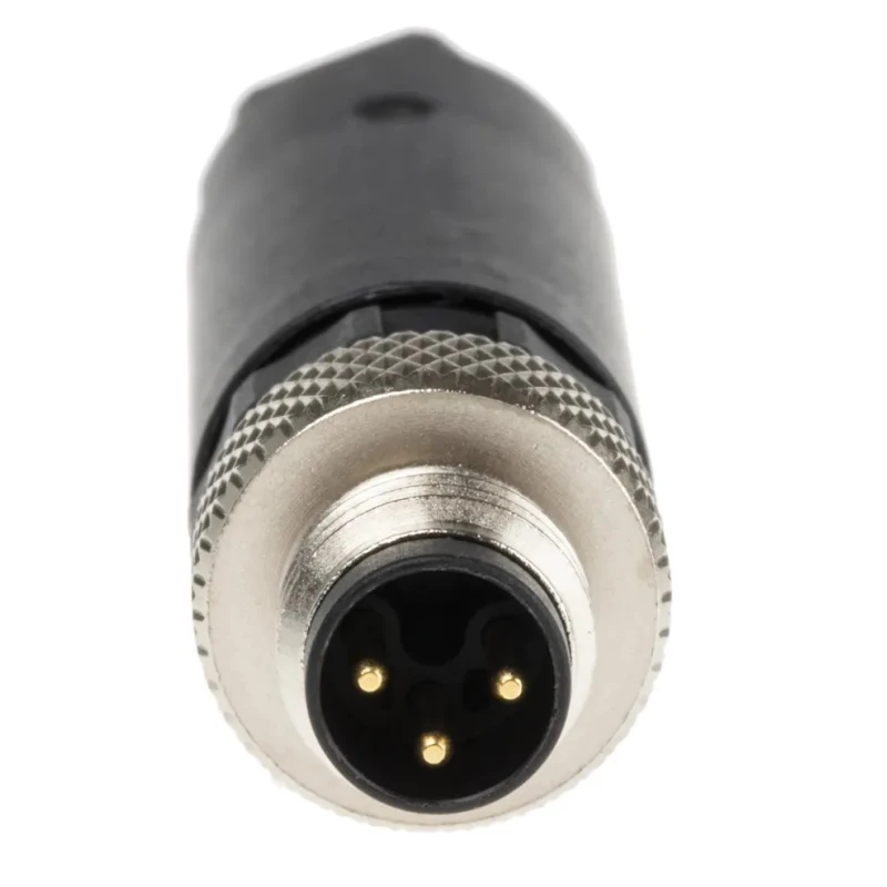 Lumberg Automation Industrial Circular Connector Cable Mount 3 Contacts Male Plug M8 IP67 63V 4A Threaded 28044 RSMCK 3