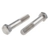 RS PRO Plain Stainless Steel Hex Bolt M16 x 90 mm, Grade 304, DIN 931 508-1240