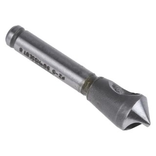 EXACT High Speed Steel-E Drill Bit, 5 mm Head Diameter, 3 Flutes, 90° Countersink Angle, 45 mm Length 05421