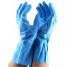 Polyco Healthline Blue Nitrile Work Gloves Size 10, Nitrile Coating, Chemical Resistant, 24 Gloves Per Pack 947