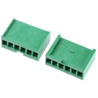 TE Connectivity AMPMODU MOD I Female Connector Housing, 3.96 mm Pitch, 6 Way, 1 Row Straight 280592