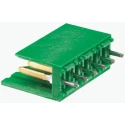 TE Connectivity AMPMODU MOD I Series Straight Through Hole PCB Header 12 Contacts 3.96 mm Pitch 1 Row Shrouded 280614-2