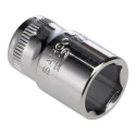 Bahco 1/4 in Drive 7/16 in 6 Point Square Alloy Steel Polished Socket 24.7mm Length 6700SZ-7/16