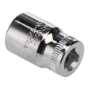 Bahco 1/4 in Drive 7/16 in 6 Point Square Alloy Steel Polished Socket 24.7mm Length 6700SZ-7/16