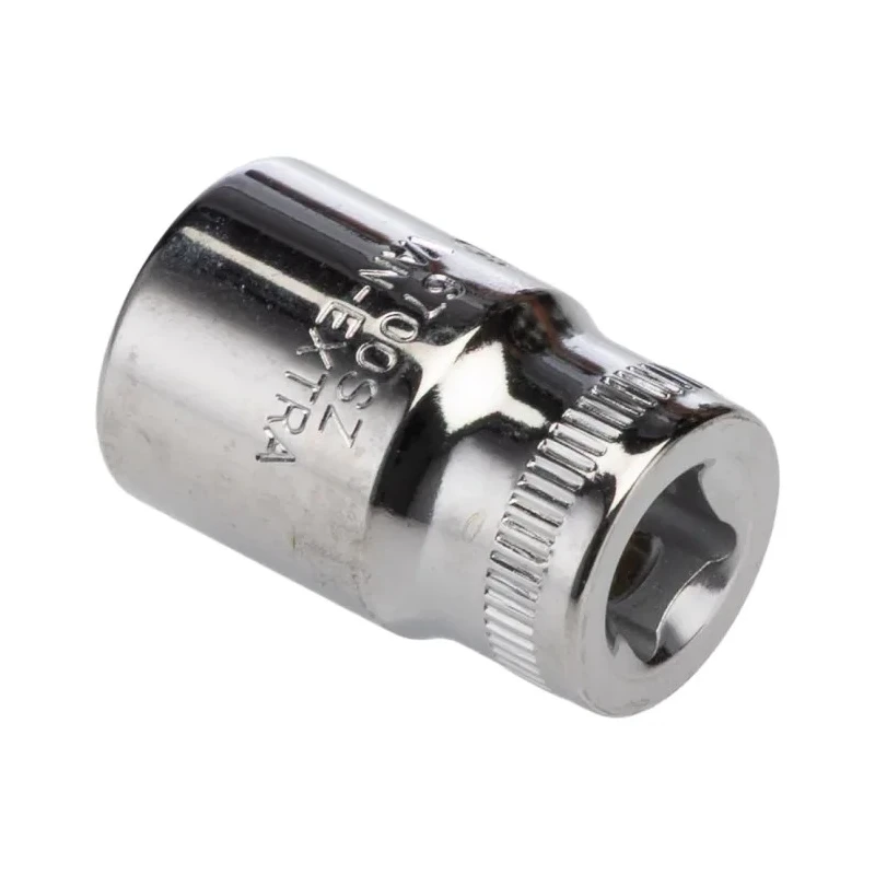 Bahco 1/4 in Drive 7/16 in 6 Point Square Alloy Steel Polished Socket 24.7mm Length 6700SZ-7/16