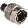 Souriau Sunbank by Eaton MIL Spec Circular Connector Male, Male Contacts, Shell Size 10, Straight 4 Way Cable UTO UT06104PH