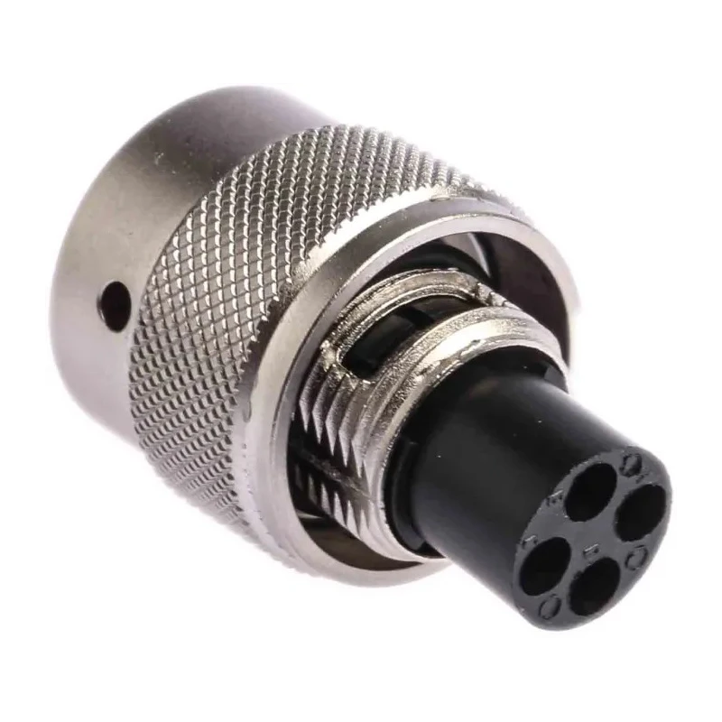Souriau Sunbank by Eaton MIL Spec Circular Connector Male, Male Contacts, Shell Size 10, Straight 4 Way Cable UTO UT06104PH
