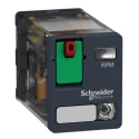 Schneider Electric Panel Power Relay 230V AC Coil 15A Switching Current DPDT Harmony RPM22P7