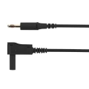 Schutzinger Test Lead 32A, 30 V AC, 60 V DC, Black, 2 m Lead Length AL 7622 Ni / 2.5 / 200 / SW