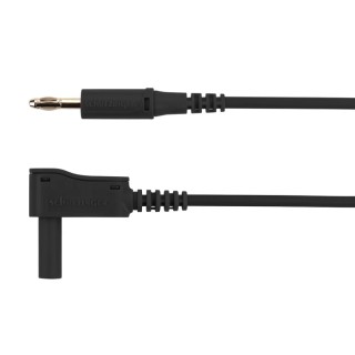 Schutzinger Test Lead 32A, 30 V AC, 60 V DC, Black, 2 m Lead Length AL 7622 Ni / 2.5 / 200 / SW
