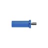 Schutzinger Red Male Banana Plug 4 mm Connector M4 Thread Termination 600V 32A Nickel Plating SFK 8465 Ni / M4 / 7 / RT
