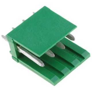 TE Connectivity AMPMODU MOD I Series Straight Through Hole PCB Header 4 Contacts 3.96 mm Pitch 1 Row Shrouded 280610-1