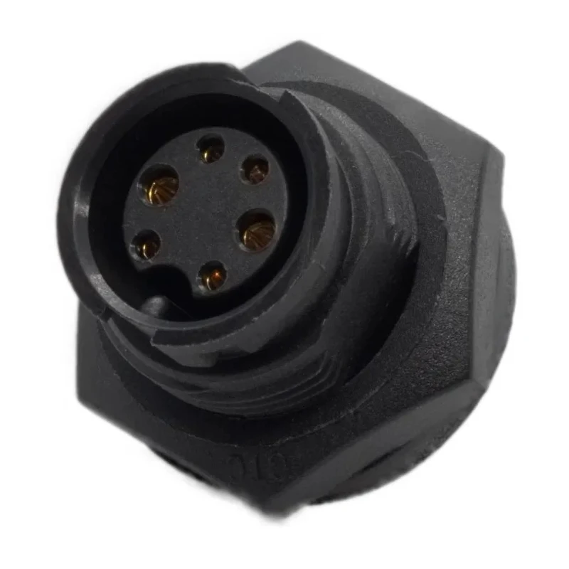 RS PRO Hybrid Power & Signal Connector Panel Mount Socket Female IP67 300V 5-10A Thermoplastic 179-7933