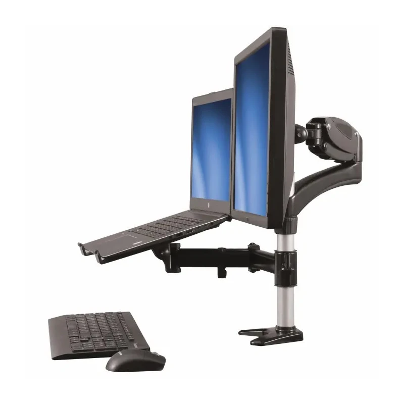 StarTech.com Black TV Bracket Desk Mount 600mm Height 360mm Width 479mm Depth ARMUNONB