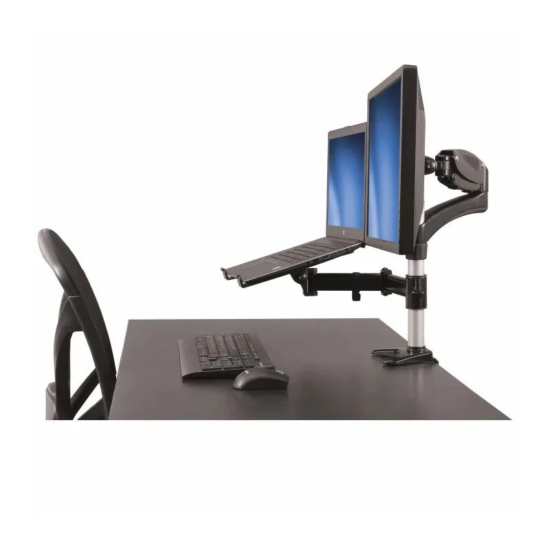 StarTech.com Black TV Bracket Desk Mount 600mm Height 360mm Width 479mm Depth ARMUNONB