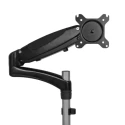 StarTech.com Black TV Bracket Desk Mount 600mm Height 360mm Width 479mm Depth ARMUNONB