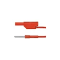 Schutzinger Test Lead 19A, 600V, Black, 1 m Lead Length AL 8323 / ZPK / 1 / 100 / SW