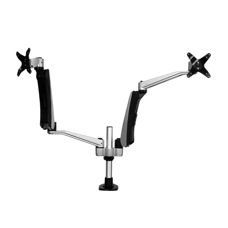 StarTech.com Silver Monitor Arm Desk Mount ARMDUAL30 10kg Max Load 618mm Width VESA75x75 & 100x100mm