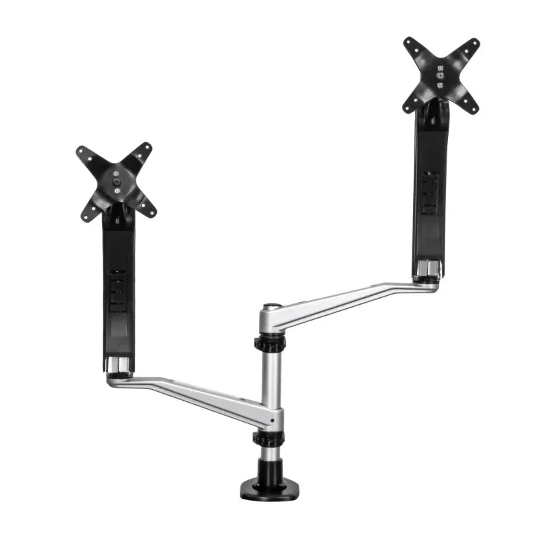 StarTech.com Silver Monitor Arm Desk Mount ARMDUAL30 10kg Max Load 618mm Width VESA75x75 & 100x100mm