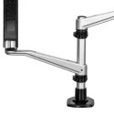 StarTech.com Silver Monitor Arm Desk Mount ARMDUAL30 10kg Max Load 618mm Width VESA75x75 & 100x100mm