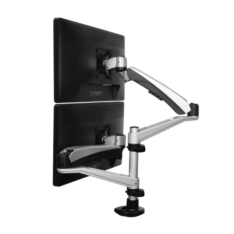 StarTech.com Silver Monitor Arm Desk Mount ARMDUAL30 10kg Max Load 618mm Width VESA75x75 & 100x100mm