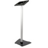 StarTech.com Floor Stand Tablet Stand for 9.7 in Tablets Steel Aluminium Plastic Silver Black STNDTBLT1FS