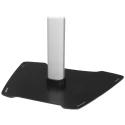 StarTech.com Floor Stand Tablet Stand for 9.7 in Tablets Steel Aluminium Plastic Silver Black STNDTBLT1FS