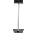 StarTech.com Floor Stand Tablet Stand for 9.7 in Tablets Steel Aluminium Plastic Silver Black STNDTBLT1FS