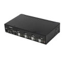 StarTech.com 4 Port 1 Display USB DisplayPort KVM Switch 3.5 mm Stereo Audio 3840 x 2160 Pixel Maximum Resolution SV431DPUA2