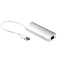 StarTech.com USB Hub with 3 USB 3.0 Ports and RJ45 Ethernet Connection USB Bus Powered 18mm x 34mm x 110mm ST3300G3UA