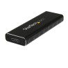 StarTech.com M.2 SATA Hard Drive Enclosure USB 3.0 5Gbps Aluminium Black SM2NGFFMBU33